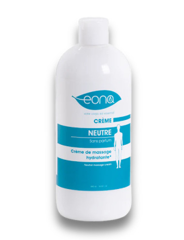 Crème de massage Neutre - 500mL - Eona