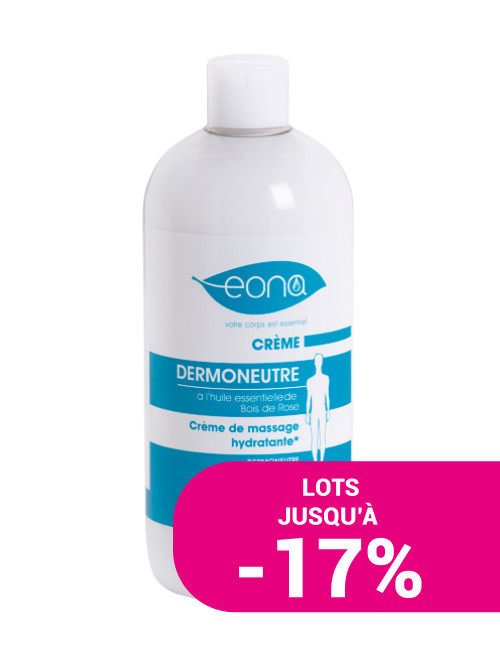 Crème Dermoneutre sans paraben - 500 mL - Eona - promo