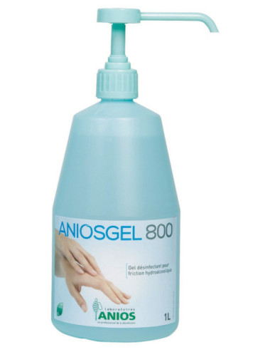 Désinfectant Aniosgel 800 - 1L avec pompe