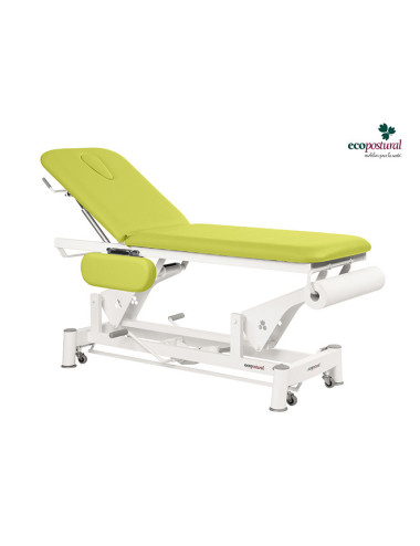 Table de massage hydraulique 4 plans avec accoudoirs latéraux | C5751 | Ecopostural