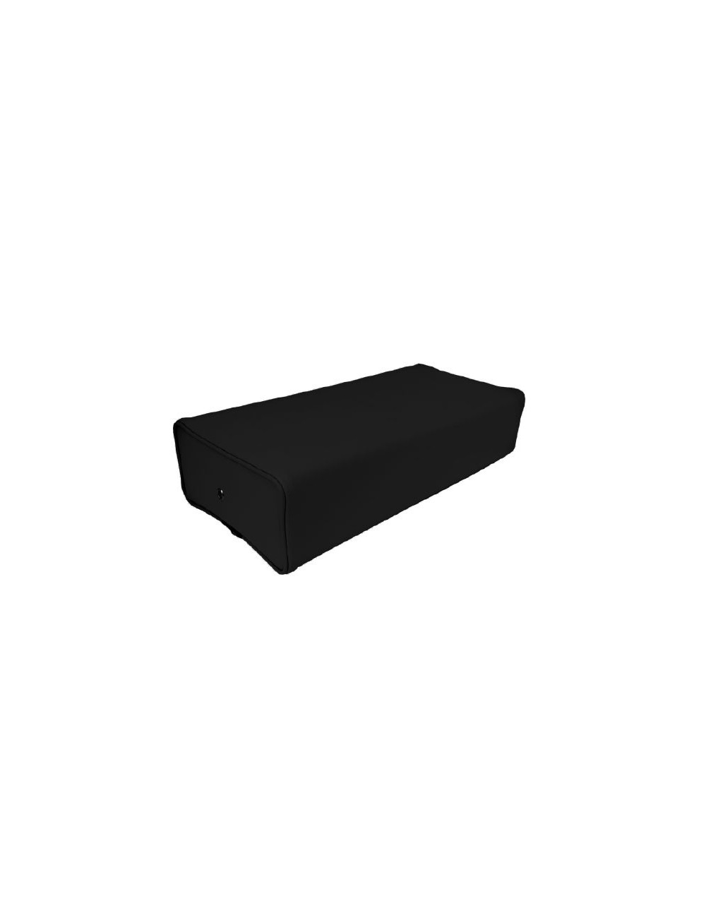 Coussin rectangulaire - 45 x 20 x 15 cm - Noir
