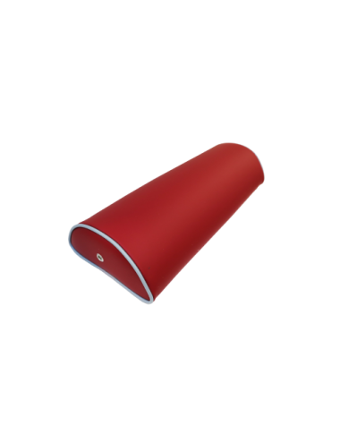 Coussin 1/2 cylindrique - L50xl30xh15 cm- Coloris au choix