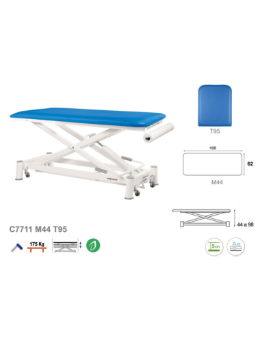Table hydraulique monoplan | C7711 | Ecopostural