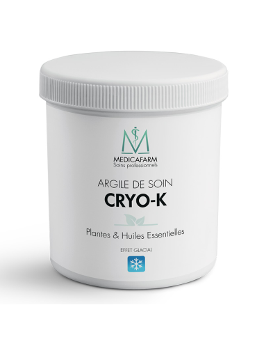 Argile de soin Cryo-argil - Effet glacial - Pot 250 g - Medicafarm