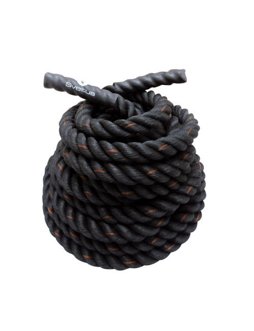 Corde ondulatoire noire de 15 mètres - Diam.38mm